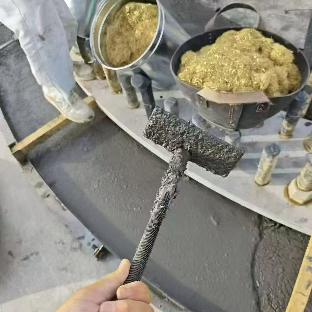 曹县C120钢纤维高强无收灌浆料 轧机压缩机汽轮机发电机锻压设备底座灌浆材料